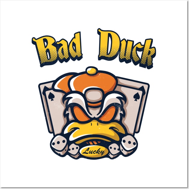 Bad duck 3 Wall Art by Pixeldsigns